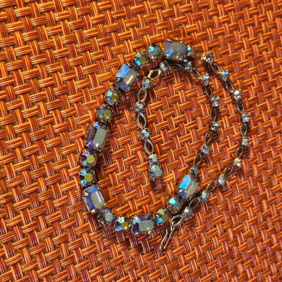 Vintage Aurora Borealis Choker/Necklace - Picture 5 of 5